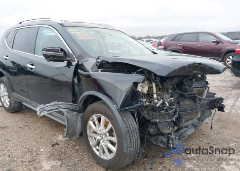 2017 Nissan Rogue Sv из США, поврежденный, VIN 5N1AT2MVXHC733658